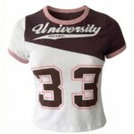 Remera Rib University - bordo