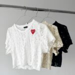 Remera Encaje Roulete Cori - beige