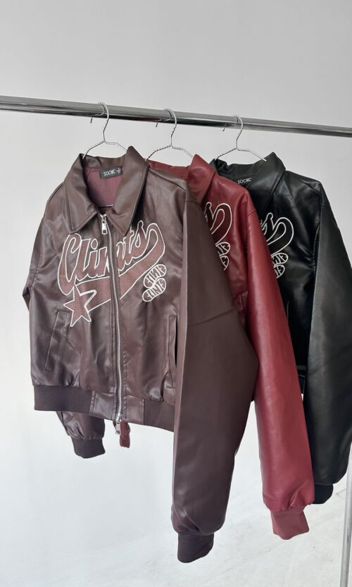 Campera Cuerina Clints