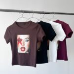 Remera Rib Stargirl - bordo