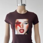 Remera Rib Stargirl - bordo