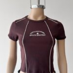 Remera Rib Athletic Virginia - bordo