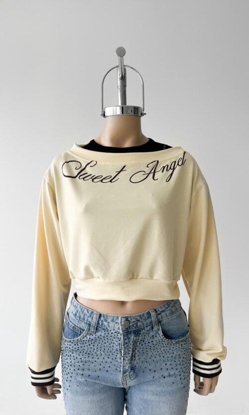 Buzo Escote Bote Sweet Angel