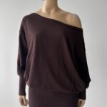 Vestido Tejida Azteca - bordo - l