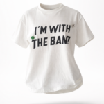 Remera Jersey I`M With The Band - bordo