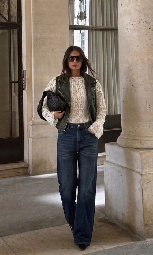 Remera Mangas Larga Tachas