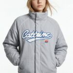 Campera Bomber Catteeinc - gris - l