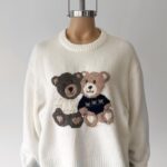 Sweater Yogui Love - celeste - l