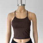 Top Microfibra Con Taza - bordo - m