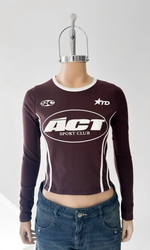 Remera Mangas Largas Rib Act