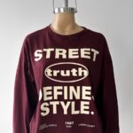 Mangas Largas Jersey Street - bordo