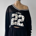 Remera Mangas Largas Jersey 22 - crema