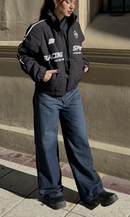 Campera Bomber Racing Sport