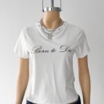 Remera Jersey Born To Die - bordo