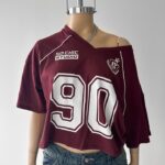 Remera Jersey 90 - bordo