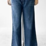 Wide Leg Azul Ojalillo - 36