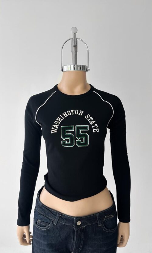 Mangas Largas Rib Washington State