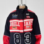 Campera Bomber Brilliant - blanco - l