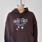 Buzo Friza The American West - bordo