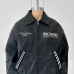 Campera Bomber Cuerina Motor Class Team - chocolate - l