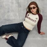 Mangas Largas Rib Combi Saint - bordo