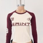 Mangas Largas Rib Combi Saint - bordo