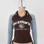 Mangas Largas Rib Sctffers - bordo