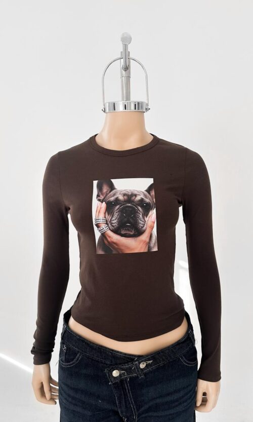 Mangas Largas Rib Dog Frances