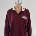 Chomba Mangas Largas Jersey Moving Beyond - bordo