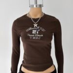 Mangas Largas Rib Williamll T.W. 21 - bordo