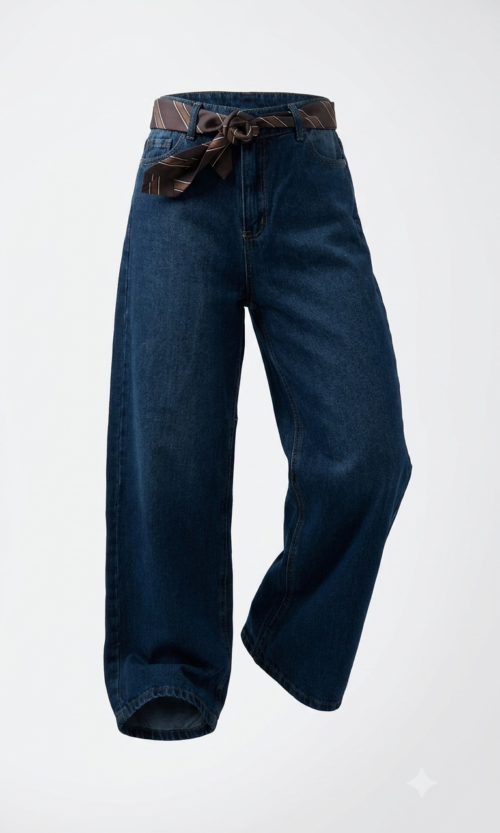 Jeans Recto Corbata