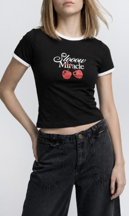 Remera Rib Slooow Miracle