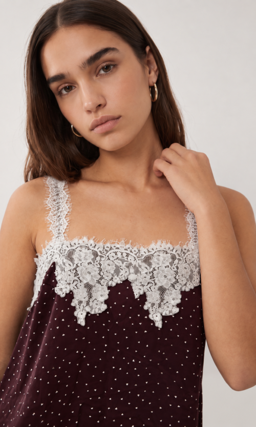 Top Puntilla Amour Lace