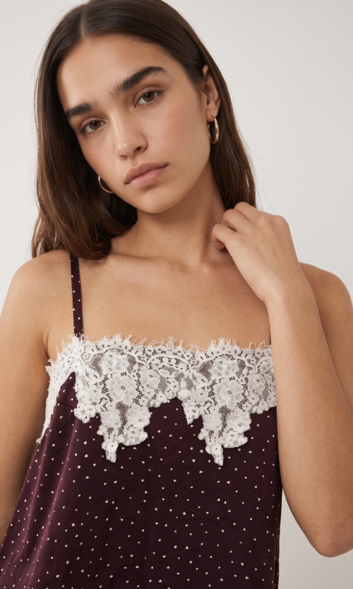 Top Puntilla Amour Lace