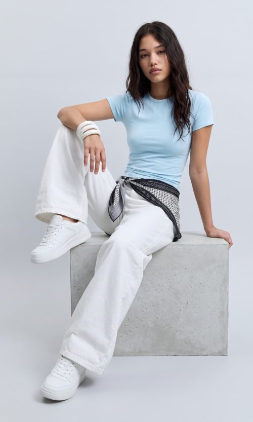 Remera Rib Lisa