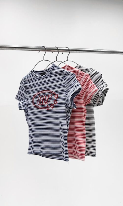 Remera Rib Rayas Retro Stripe Tee