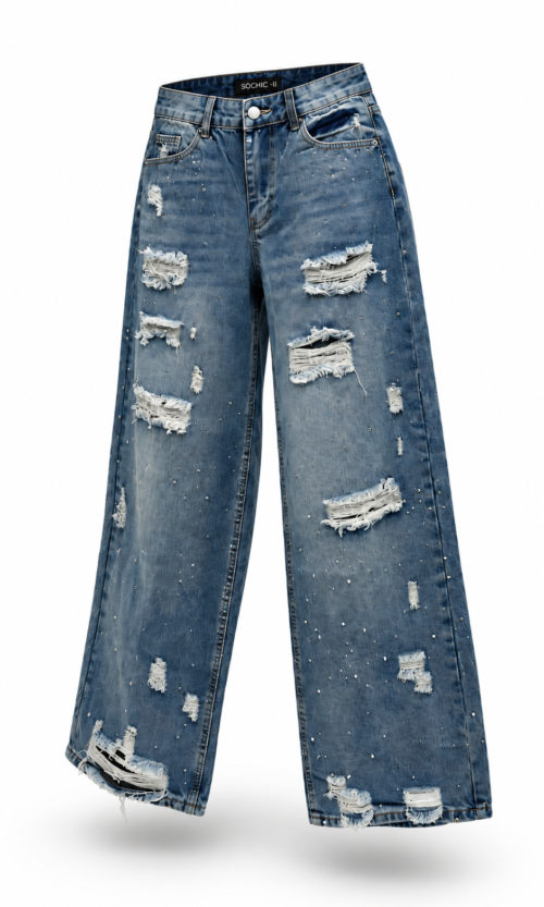 Pantalon Roturas Brillo