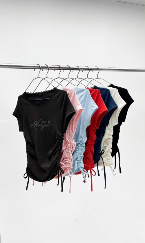 Remera Rib Angel Tiras
