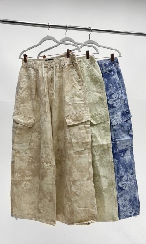 Baggy Cargo Gabardina